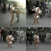 Half-naked woman fights with her husband on the streets of Nairobi (photos)