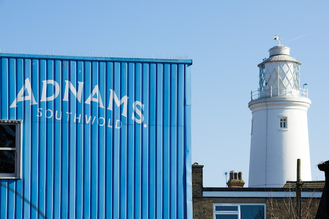 Adnams Brewery, Southwold lighthouse, Suffolk