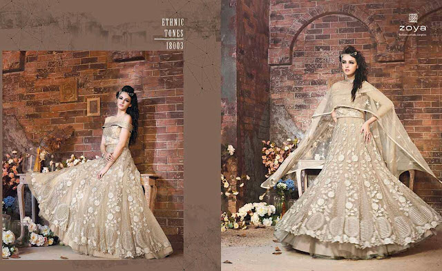 Buy Online Salwar Suit Zoya 18000 at Wholesale Price