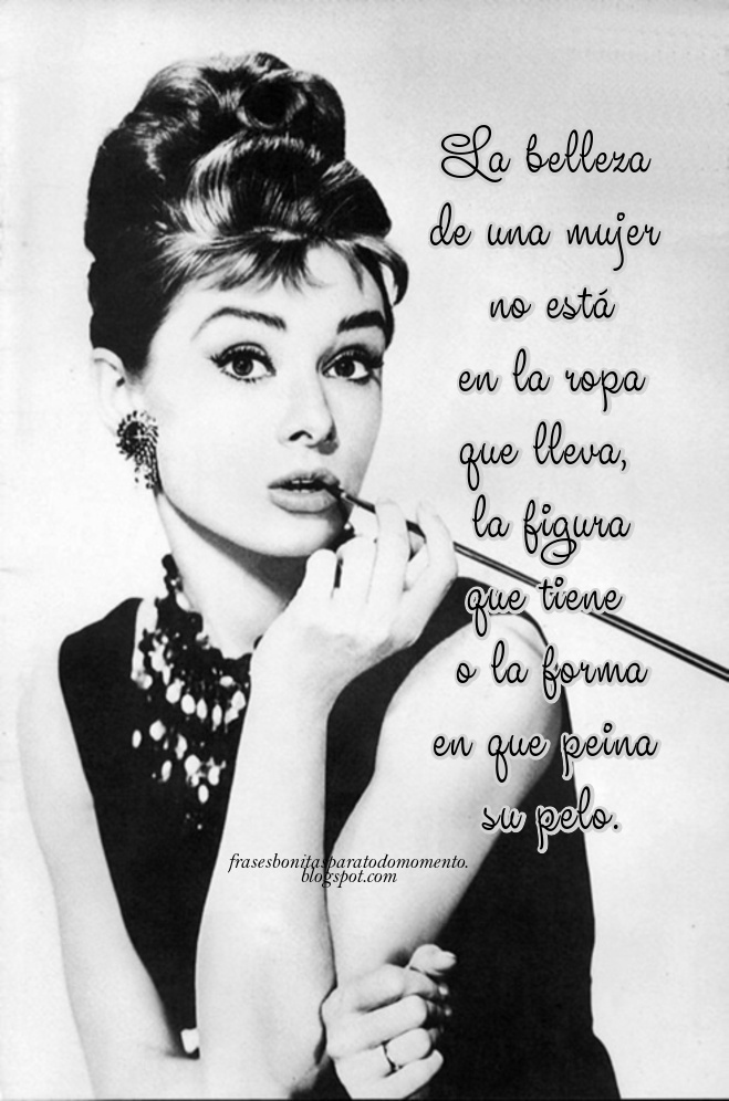 Frase de  Audrey Hepburn