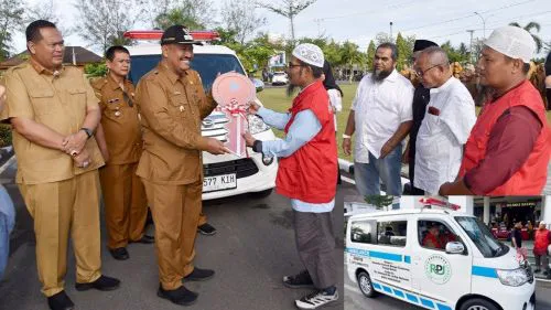 RPJ Pariaman Terima Bantuan Mobil Ambulance dari Donatur