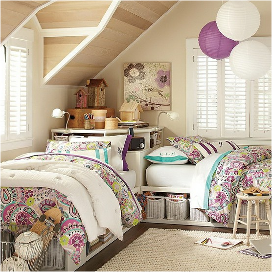 two twin beds decorating girls room with two twin beds