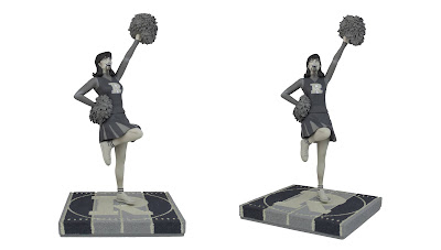 San Diego Comic-Con 2020 Exclusive Archie Comics Vampironica Black and White Polystone Statue by Icon Heroes