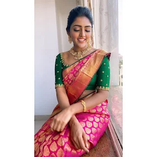 Eesha Rebba Beautiful Traditional Saree Photos