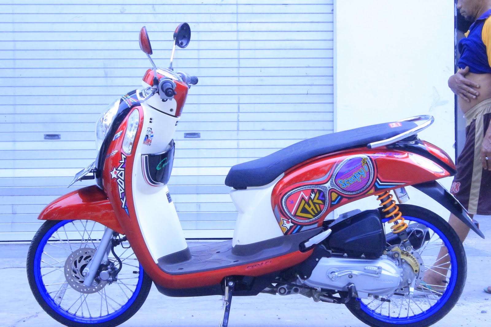 86 Modifikasi Scoopy R17 Kumpulan Modifikasi Motor Scoopy Terbaru