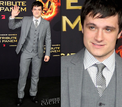 Josh Hutcherson-Hunger Games Movie Premiere-Petta Mellark