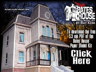 Psycho Bates House Papercraft