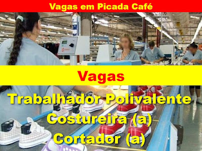 Coopershoes abre vagas para Trabalhador Polivalente, Costureira e cortador em Picada Café