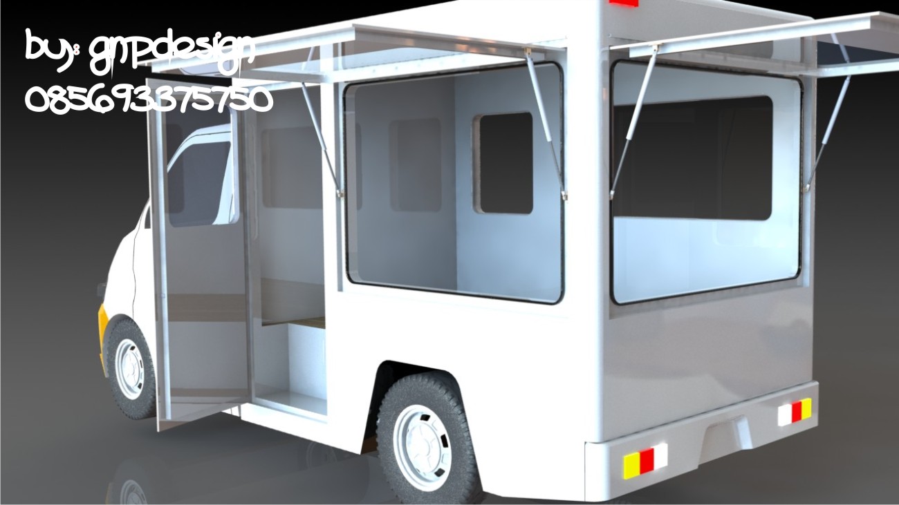 gnp design: Mobil Toko Grandmax box kosongan