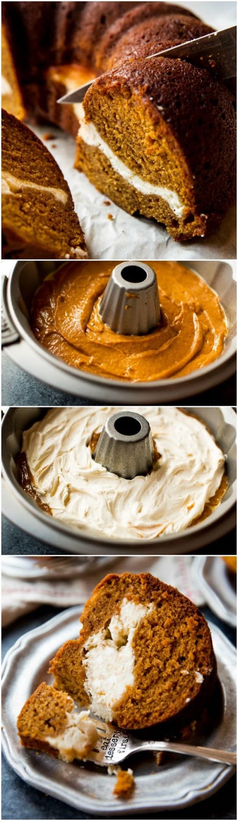 You have to try this pumpkin cream cheese bundt cake recipe Pumpkin Cream Cheese Bundt Cake