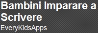 APPLICAZIONE ANDROID GRATUITA PER BAMBINI PER IMPARARE A SCRIVERE