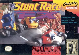 Stunt Race FX SNES Super Nintendo Box Art