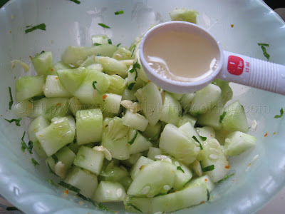 Cucumber Chow  Simply Trini Cooking