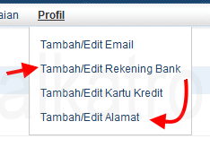 menambahkan akun bank ke paypal