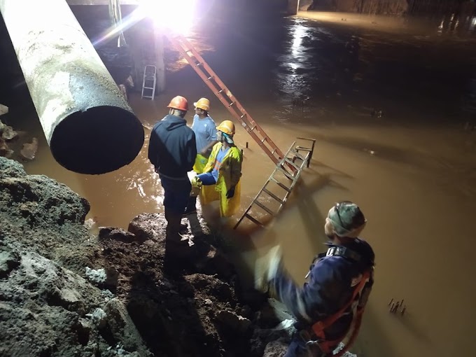 GRAVATAÍ | Corsan trabalha para normalizar o abastecimento após rompimento de adutora