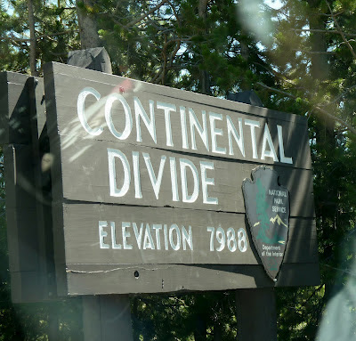 Continental Divide sign