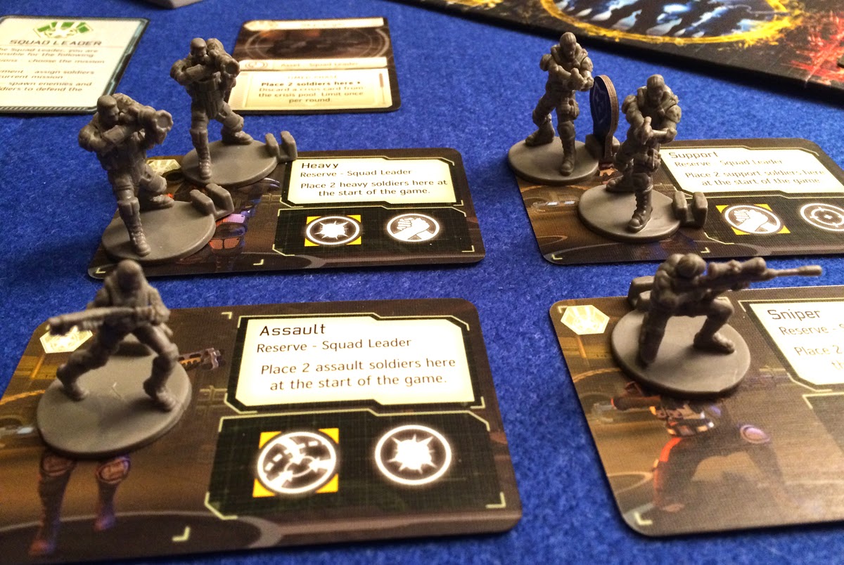 XCOM: The Board Game miniatures