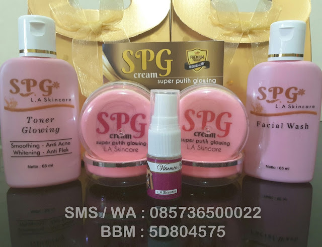 Paket CREAM SPG (SUPER PUTIH GLOWING) Sabun CAIR