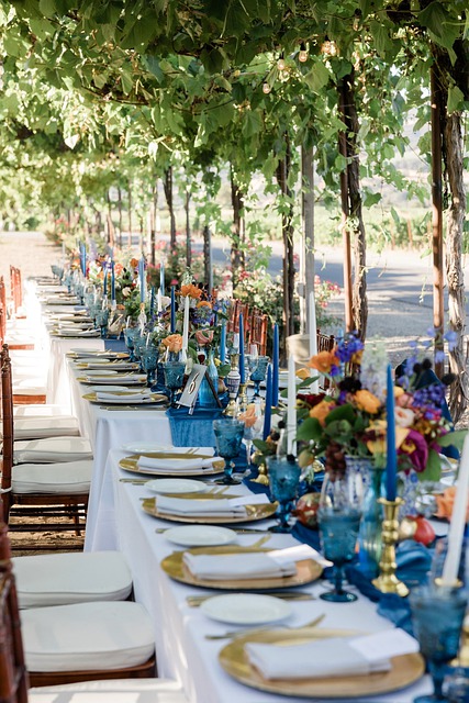 how to decorate a wedding venue with greenery