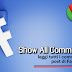 Show All Comments | leggi tutti i commenti ai post di Facebook