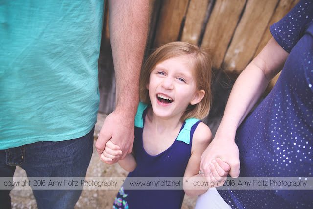 family photo session at Fowler Park