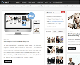 5 Responsive Joomla! Template