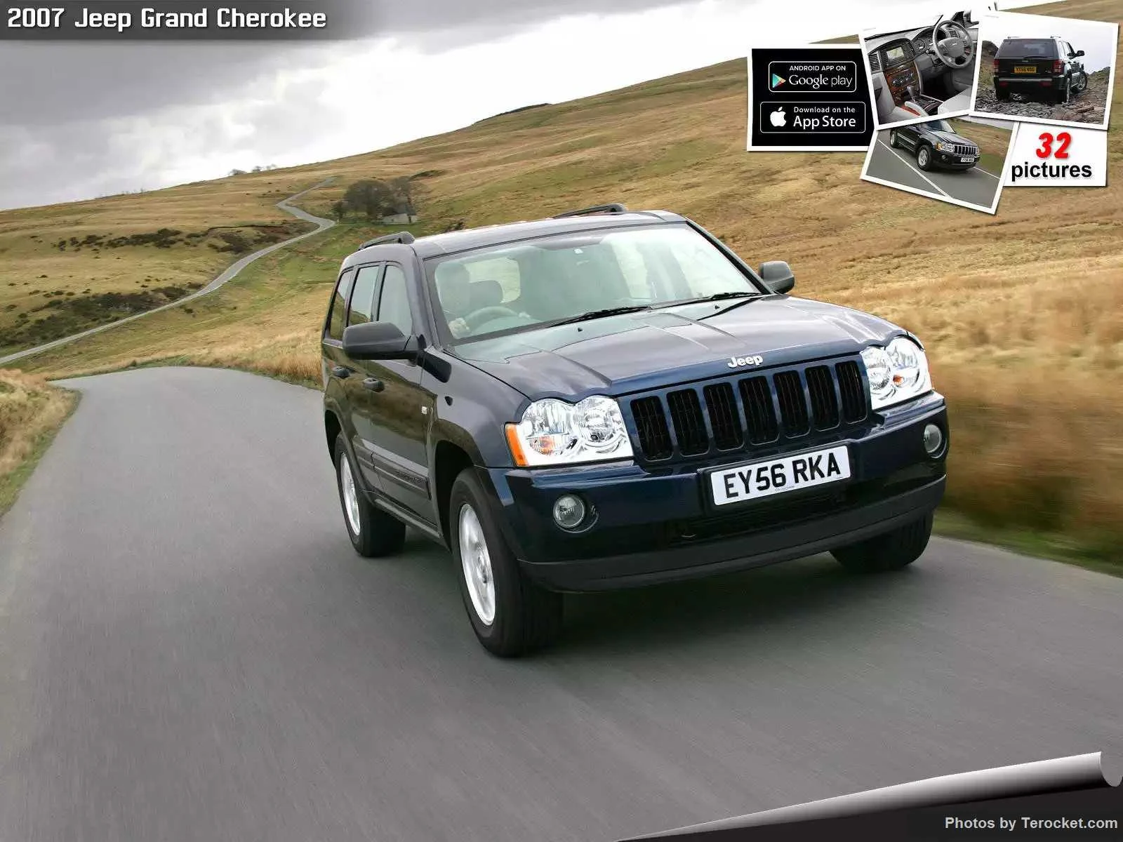 Hình ảnh xe ô tô Jeep Grand Cherokee UK Version 2007 & nội ngoại thất