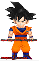 Papercraft Goku Chibi 1