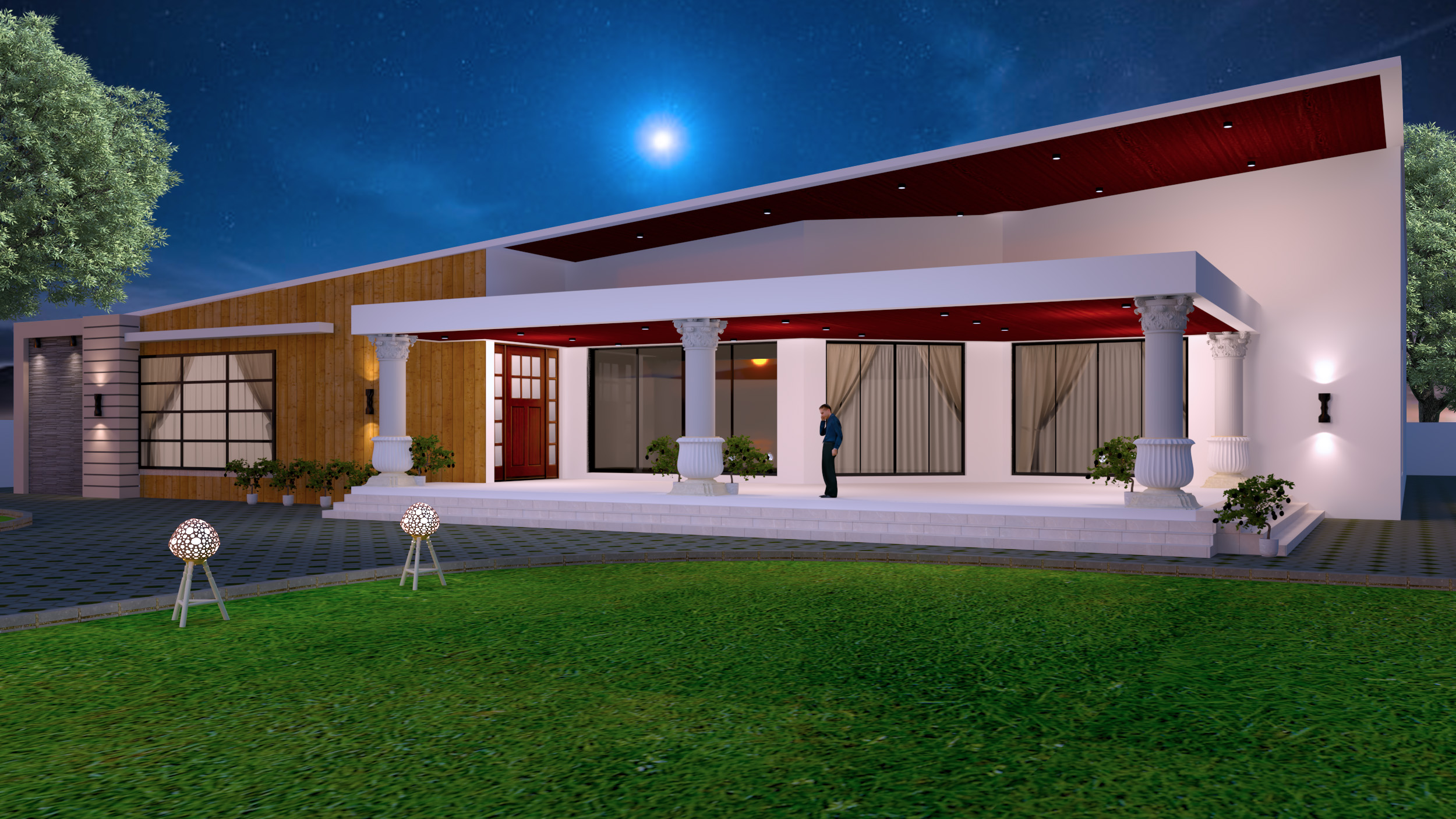 Modern House Design-Latest House Design-USAMA DESIGN CENTER