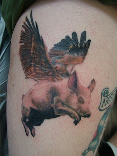 Pig Tattoo For Body