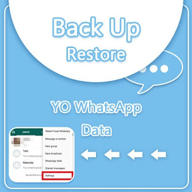 How can I remove YO WhatsApp and get back to the normal WhatsApp without losing data?