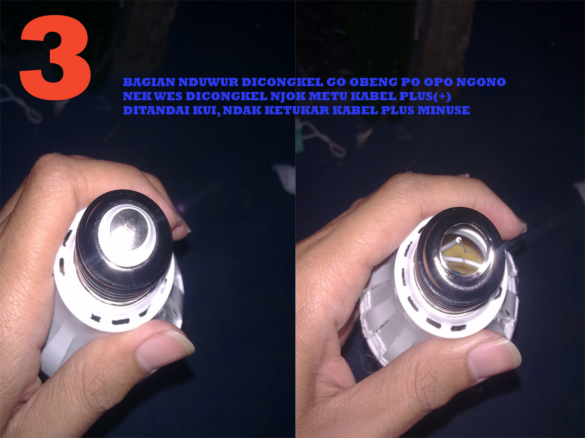 Motivasi Dan Perubahan DIY LAMPU AQUASCAPE DENGAN LED BOHLAM