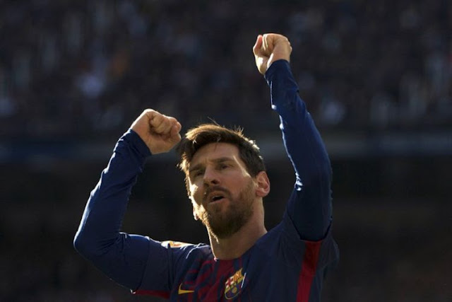 Selebrasi Gol Messi