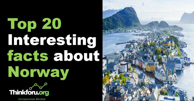 Cover Image of  Top 20 interesting  facts about Norway