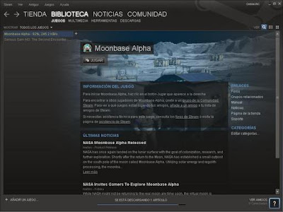 Steam Moonbase