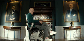 FOX Deadpool 2 Trailer Stills Deadpool in Professor X's Chair