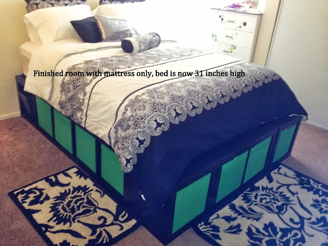 Expedit Queen Platform bed