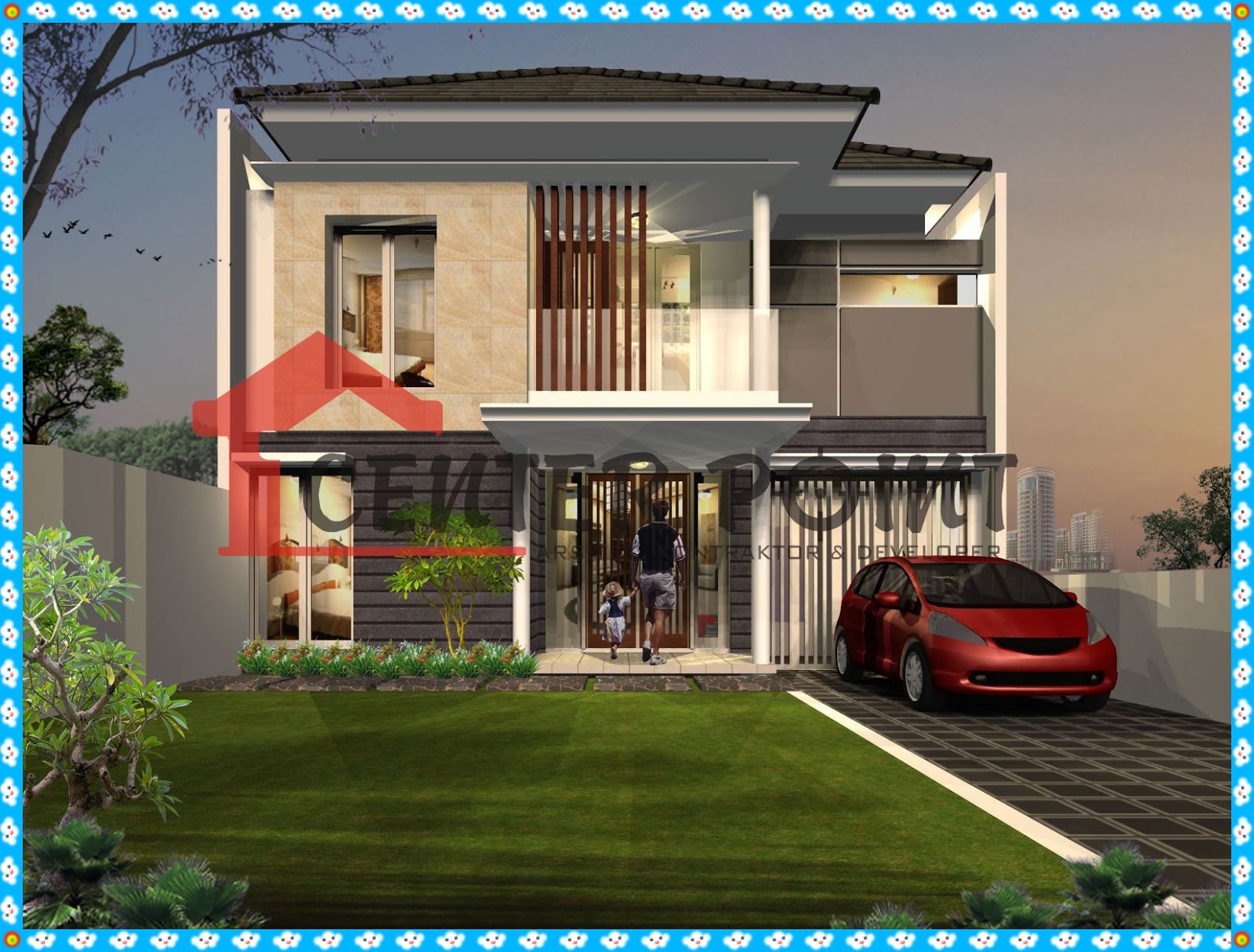Jasa Arsitek Di Bengkulu Desain Rumah Minimalis 2 Lantai Modern