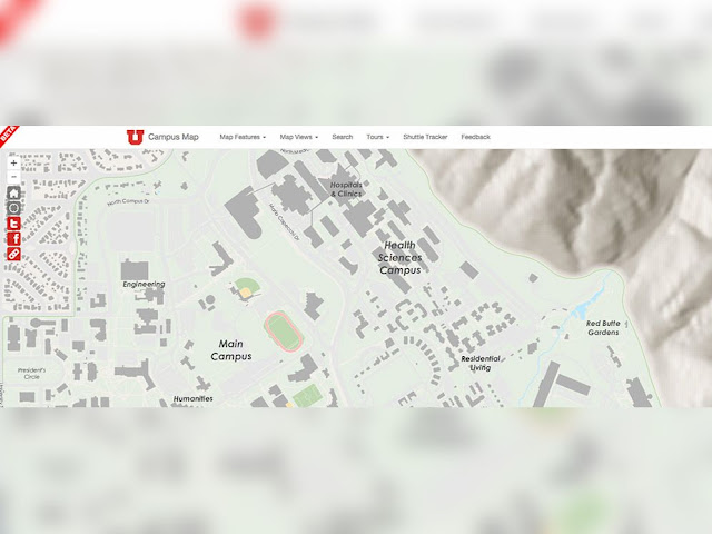 University Of Utah Campus Map