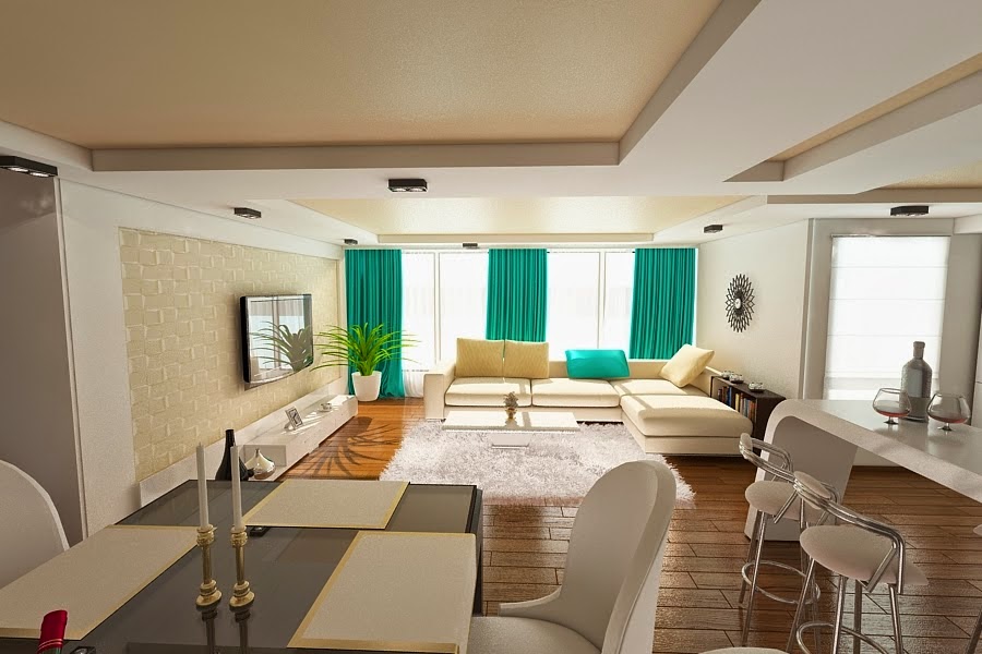 Design interior case stil clasic - Amenajare living modern Constanta.