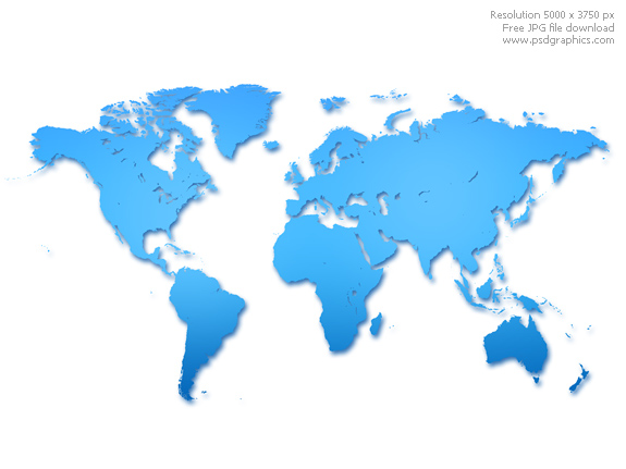countries of world map. blank world map with countries