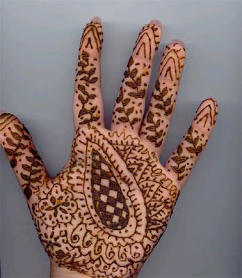 Indian bridal mehndi patterns