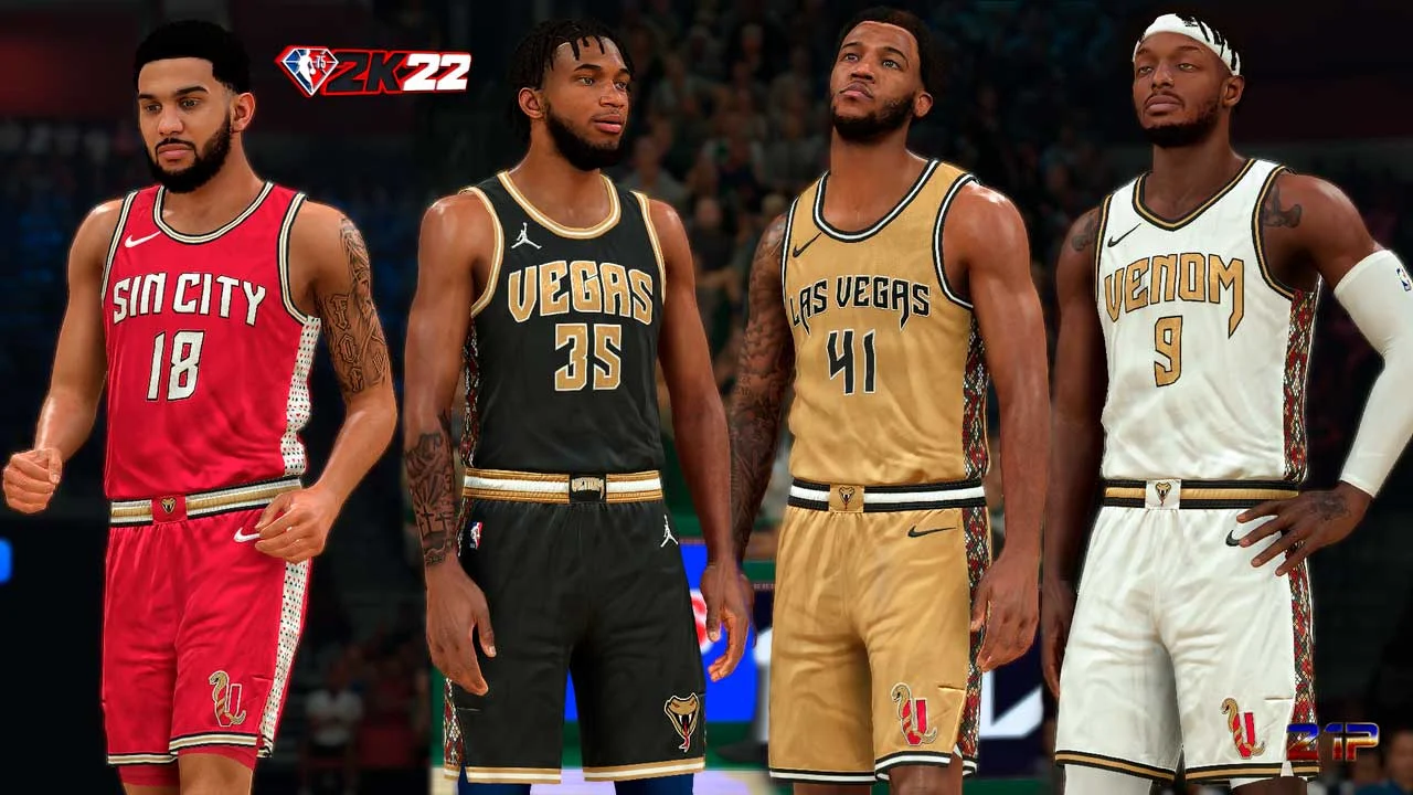 NBA 2K22 Las Vegas Jerseys