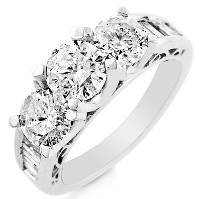 White Gold Diamond Ring Wedding Rings Engagement Rings