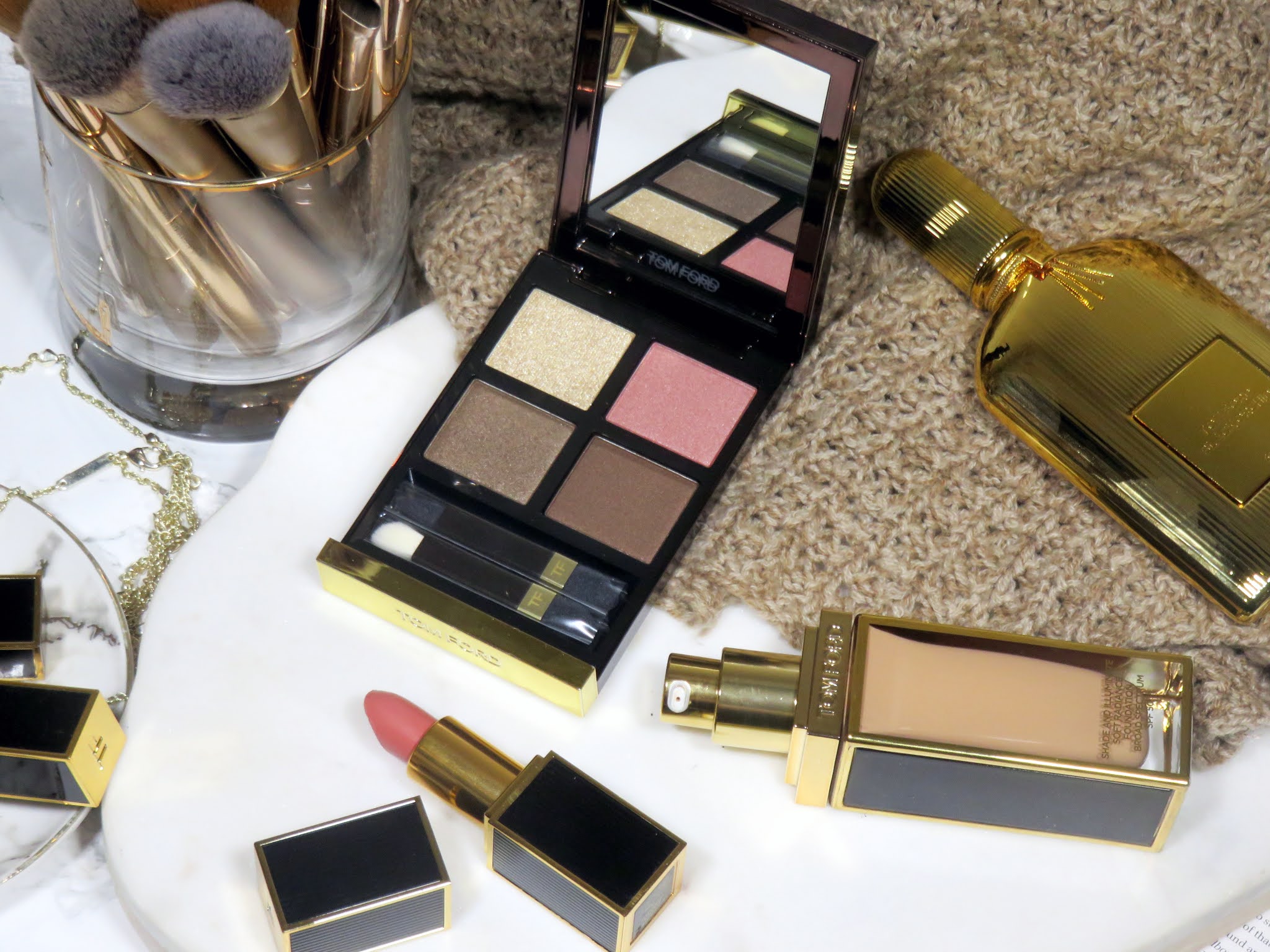 Tom Ford Visionaire Eye Color Quad Review and Swatches