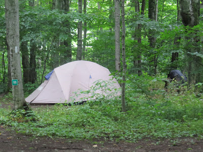 Camping Cape Croker Park Ontario.