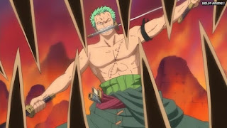 ワンピースアニメ パンクハザード編 580話 ロロノア・ゾロ Roronoa Zoro | ONE PIECE Episode 580