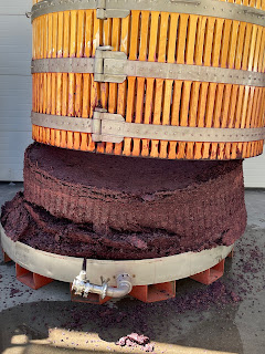 a basket wine press