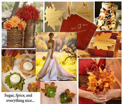 Funky Wedding Ideas on Ke Ying S Fashion And Stylish Blog  Fall Themed Wedding Ideas