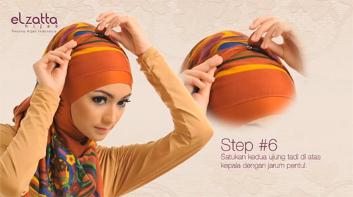 Tutorial Hijab ElZatta Trendy Ala Artis Cantik Citra 